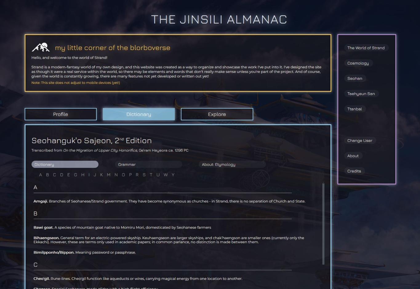 Jinsili Almanac